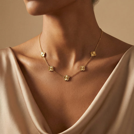 Golden Blossom Necklace