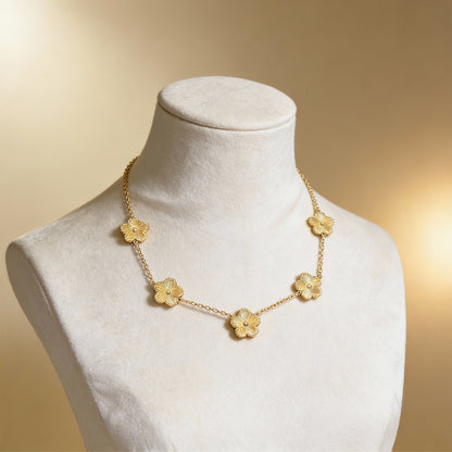 Golden Blossom Necklace