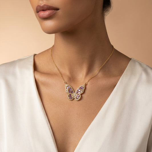 Butterfly Glow Necklace