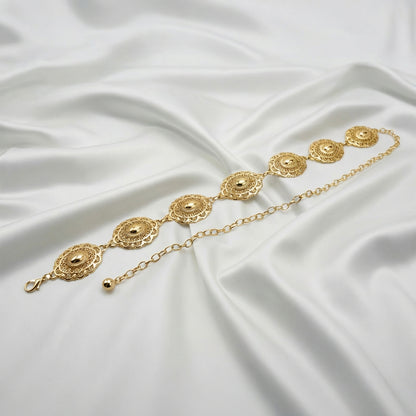 Royal Coin Chain Belt