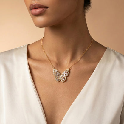 Butterfly Glow Necklace