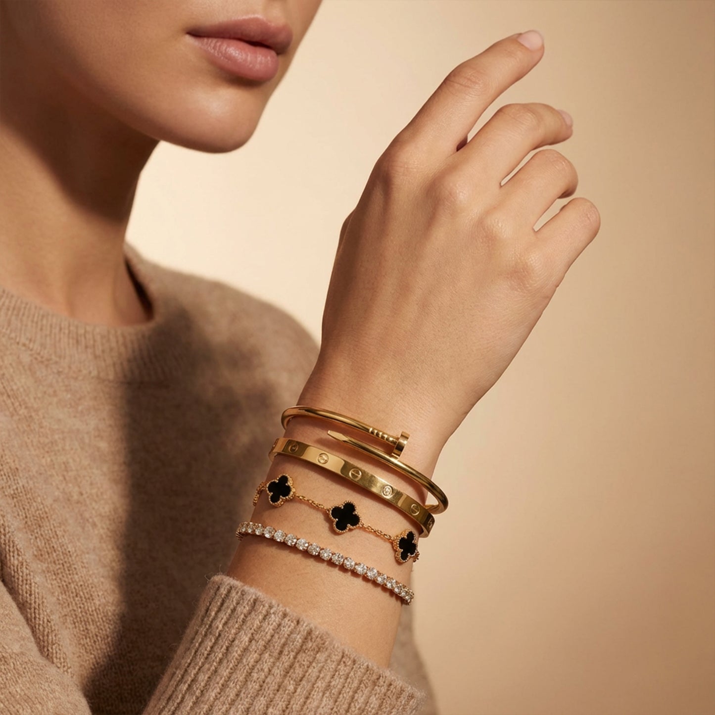 Black Royale Bracelet Set