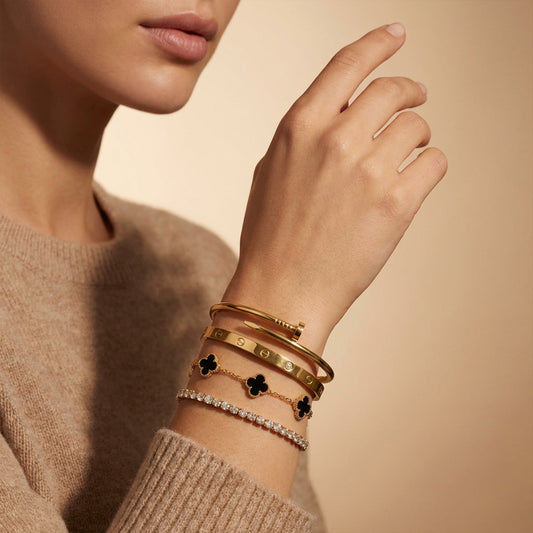 Black Royale Bracelet Set